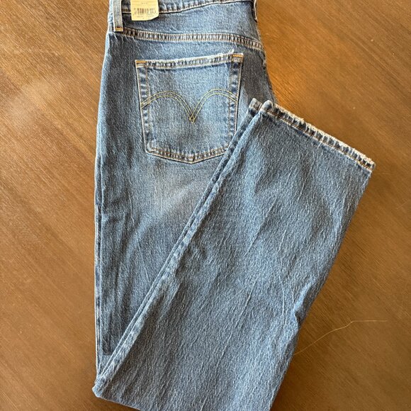 Levi's 501 Women's Jeans Size 34 x 32 High Rise Straight Leg - Picture 4 of 10